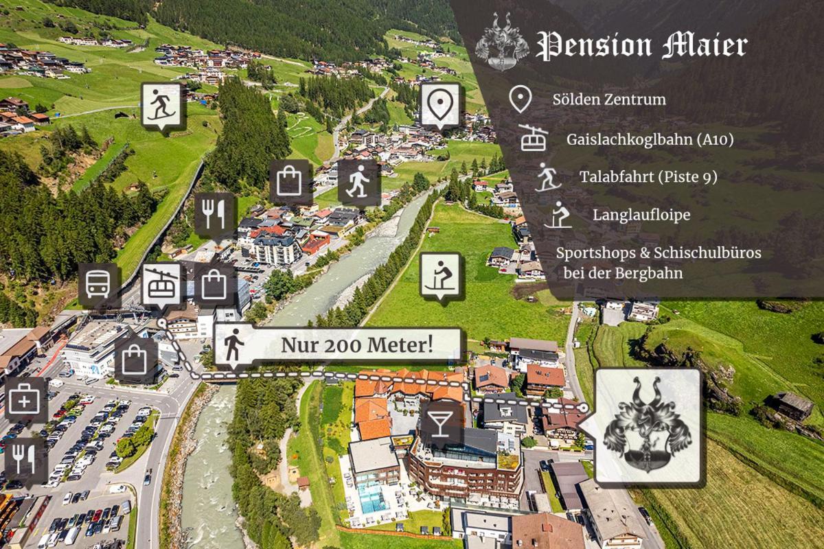 Frühstückspension Maier Sölden Exterior foto